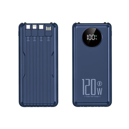 Power Bank | Portable High-Performance Charger with Intelligent Cable Management | Ultra-Slim Design for On-the-Go Convenience