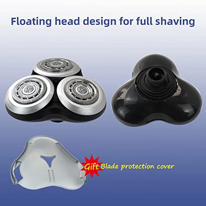 Precision Shaving Head Replacement for Philips Norelco Series with Easy Installation