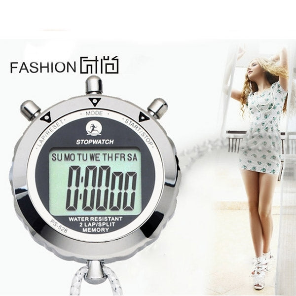 Precision Stopwatch | Digital Sports Timer with Alarm & Strap | Professional Chronograph for Accurate Timing