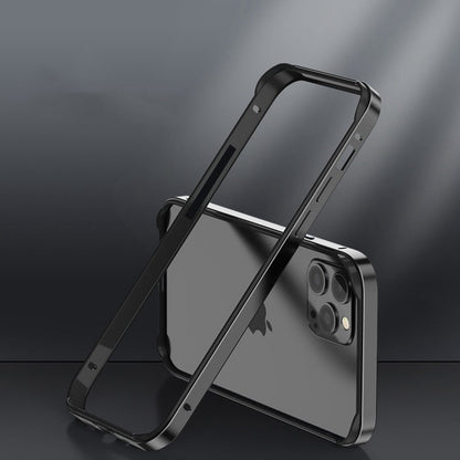 Aluminum iPhone Bumper Case – Raised Corner Guard, Wireless Charging Compatible, Precision Button Cutouts for 17/16/15 Series