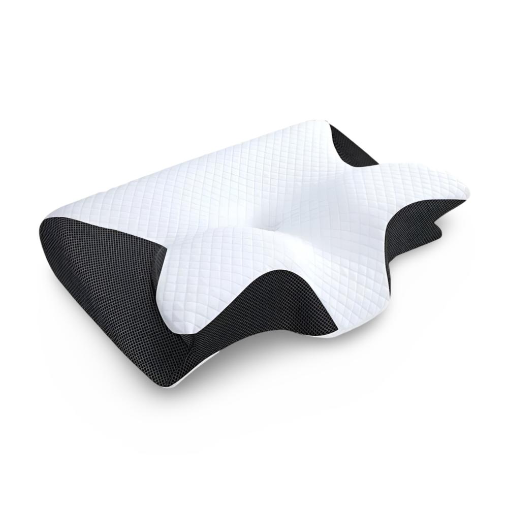 Memory Foam Cervical Support Pillow for Neck & Spine Alignment – Ergonomic Sleep Pillow for Back, Side & Stomach Sleepers