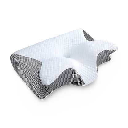 Memory Foam Cervical Support Pillow for Neck & Spine Alignment – Ergonomic Sleep Pillow for Back, Side & Stomach Sleepers