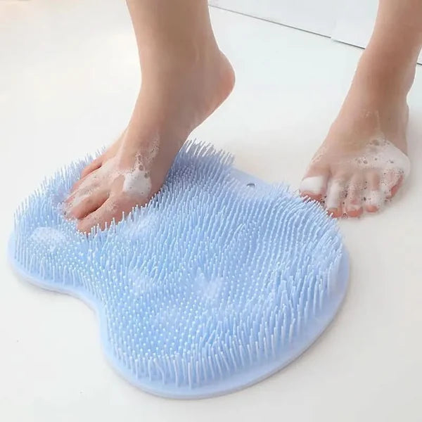 SCRUBLIVA – Exfoliating Foot Brush & Back Scrubber for Deep Cleansing