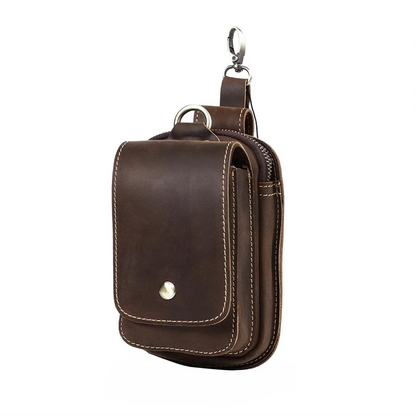 Premium Leather Waist Pack for Men with Adjustable Strap | Stylish & Durable Bumbag for Organized Essentials