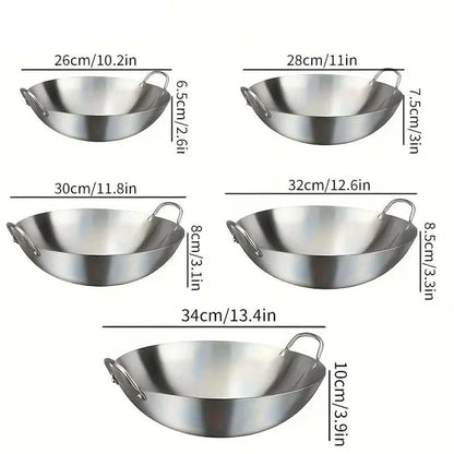TASTEFLOW – Multi-Size Wok Pan for Home Cooking Adventures