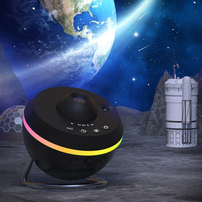 Galaxy Starlight Projector with Remote Control for Bedroom & Living Room | Rotating Nebula Night Sky LED Lamp with Timer & Color Modes