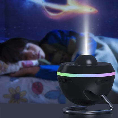 Galaxy Starlight Projector with Remote Control for Bedroom & Living Room | Rotating Nebula Night Sky LED Lamp with Timer & Color Modes