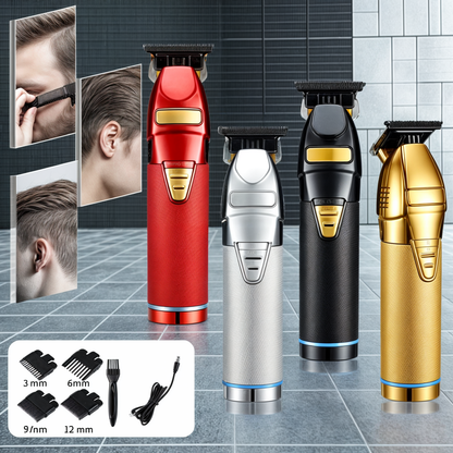 Professional Hair Clipper | Adjustable Trimmer for Men with Ergonomic Design | Versatile Grooming for All Hair Types