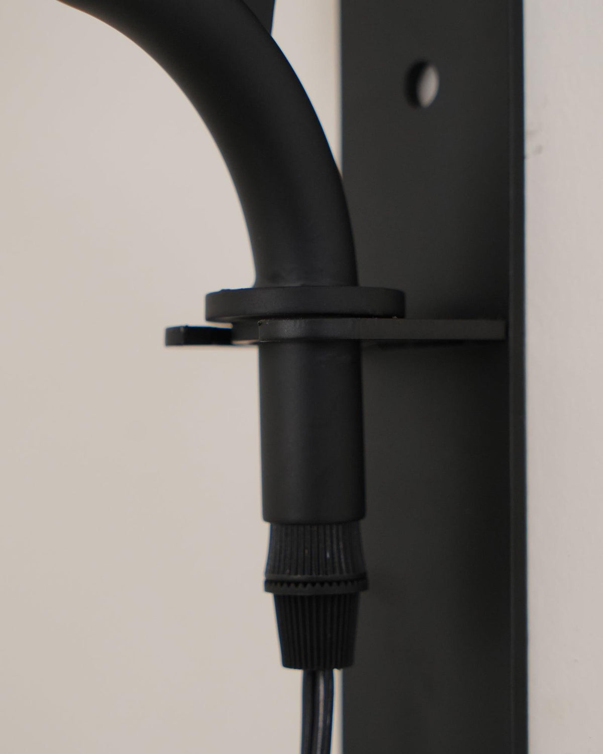 Adjustable Swing Arm Wall Sconce Black Iron 43 in Reach Modern Task Light for Office Living Room Bedroom Workspace Reading Ambient Lighting