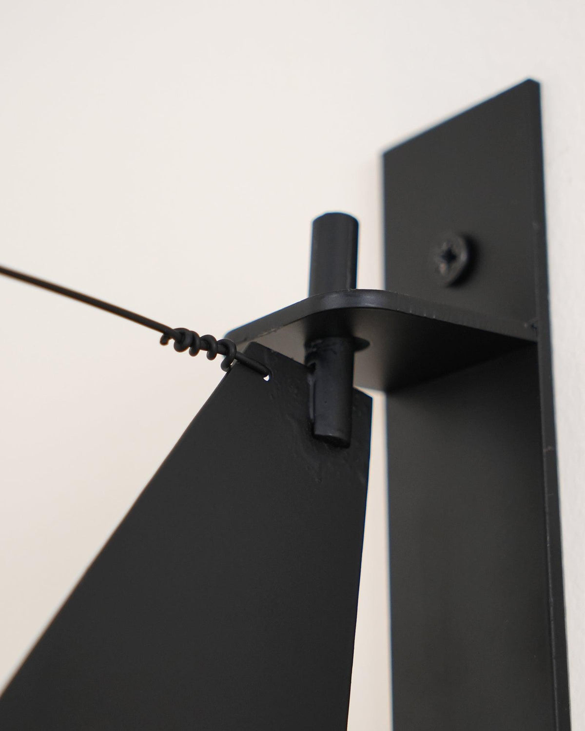 Adjustable Swing Arm Wall Sconce Black Iron 43 in Reach Modern Task Light for Office Living Room Bedroom Workspace Reading Ambient Lighting