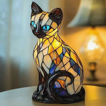 Puppy Art | LED Desk Lamp with Glare-Free Lighting & Unique Resin Design for Cozy Ambiance