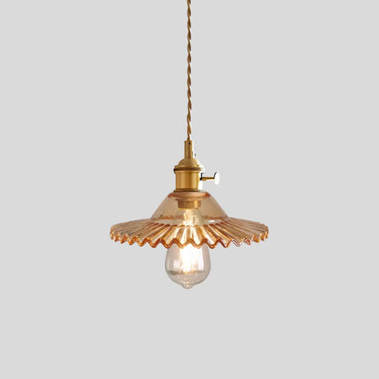 Adjustable Height Pendant Light with Clear Glass Shade Bronze Finish for Dining Table Kitchen Island Living Room Overhead Lighting