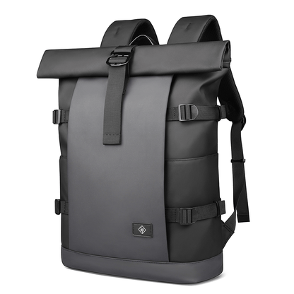 ROLLTRAIL | Expandable Rolltop Backpack for 17 Laptop with Waterproof Design | Anti-Theft Features for Adventurers