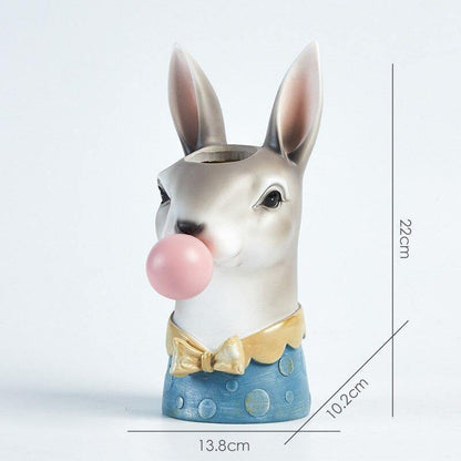 Wild Bubblegum Creature Vase