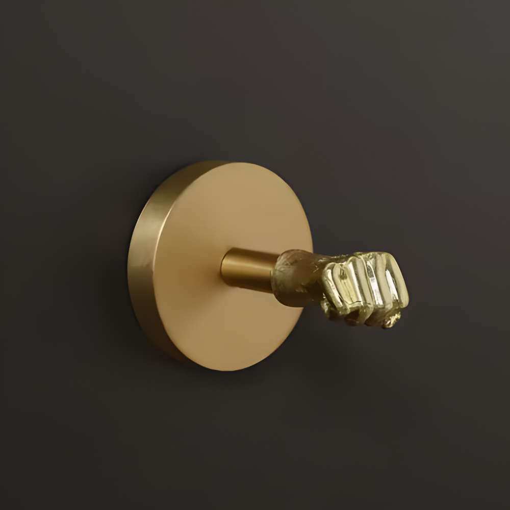 Raven Coat Hook - Decorative Copper, Animal Design Wall Hook