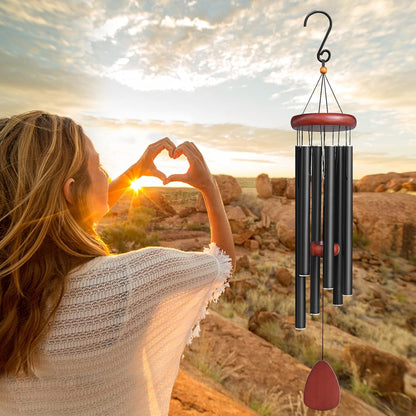 Ravenna Wind Chime - Elegant Metal Design, Soothing Melodies