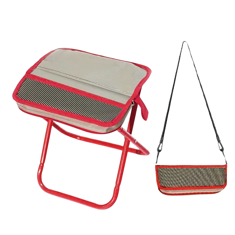 Portable Folding Camp Chair Ultralight Compact Outdoor Seat for Camping Hiking Festivals Beach Fishing Backpacking Yard Picnics