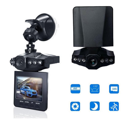 Ortekor Reliable | Dash Cam for Car with Full HD 1080P & Night Vision | Compact Design for Enhanced Safety
