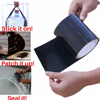 Heavy-Duty Waterproof Repair Tape for Leaks, Cracks & Pipes | All-Weather Seal for Indoor & Outdoor Use
