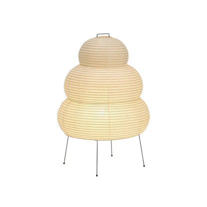 Tall White Paper Shade Standing Lamp with Warm Ambient Light for Bedroom Living Room Modern Minimalist Japandi Style Cloud-Inspired Diffused