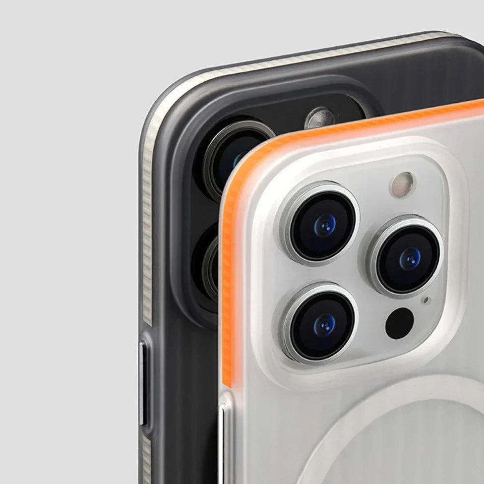 Textured Anti-Slip Phone Case for iPhone 12 through 17 Series – Shock-Absorbing TPU Protection with Ridged Sides & Raised Edges for Screen