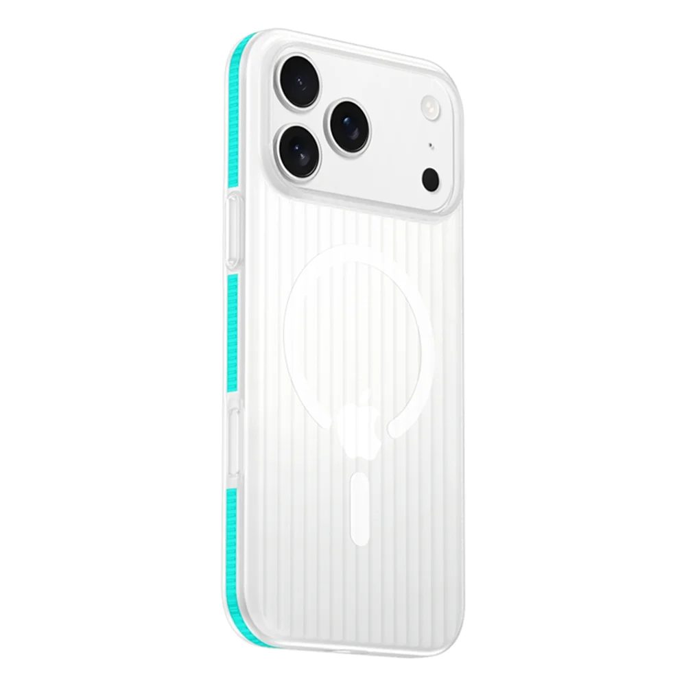 Textured Anti-Slip Phone Case for iPhone 12 through 17 Series – Shock-Absorbing TPU Protection with Ridged Sides & Raised Edges for Screen