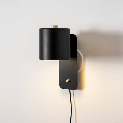 Adjustable Metal Wall Sconce with 350° Swivel Head for Bedroom Reading Nook Living Room Hallway Ambient Task Lighting E26 Socket 5 in Dia 12