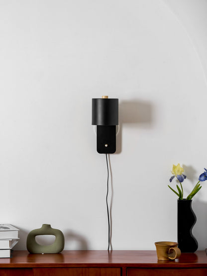 Adjustable Metal Wall Sconce with 350° Swivel Head for Bedroom Reading Nook Living Room Hallway Ambient Task Lighting E26 Socket 5 in Dia 12