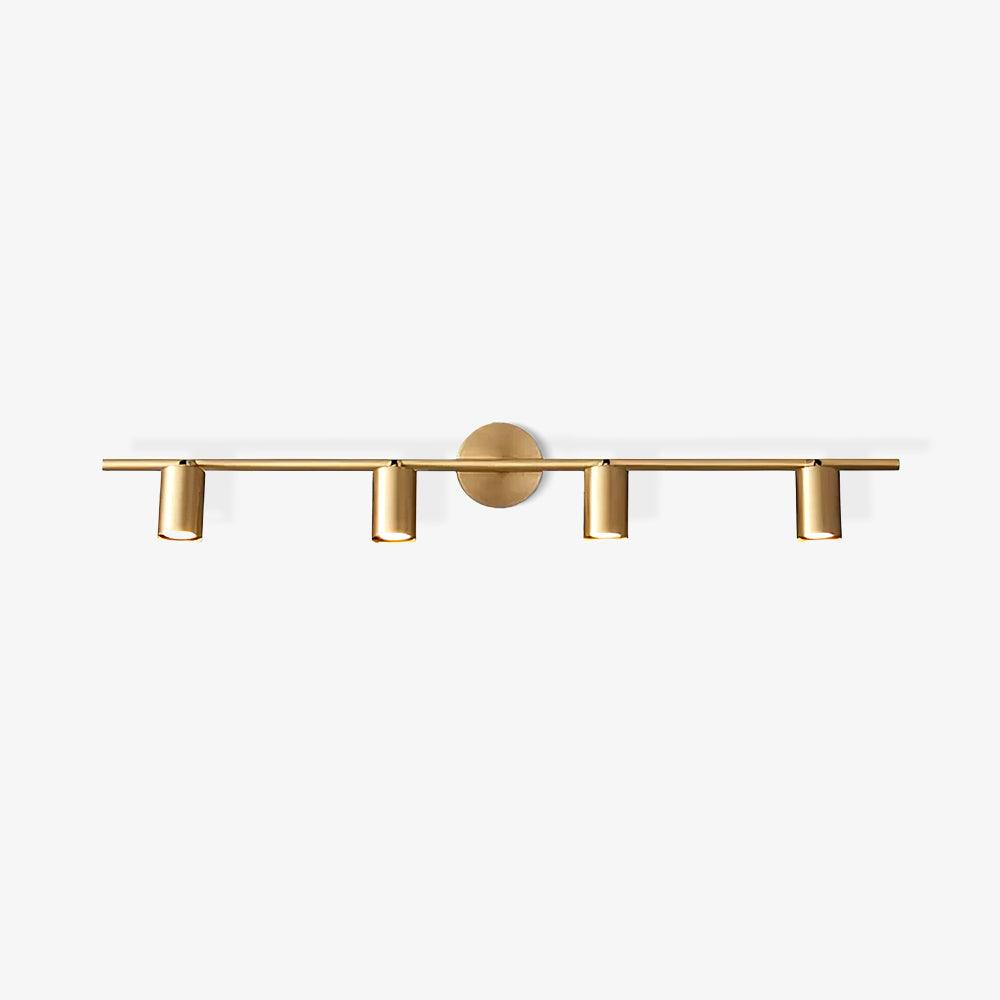 Pivoting Metal Track Spotlight Fixture 350° Swivel Wall & Ceiling Mount LED Accent Light for Living Room Bedroom Kitchen Gallery Art Display