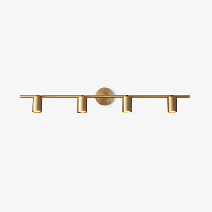 Pivoting Metal Track Spotlight Fixture 350° Swivel Wall & Ceiling Mount LED Accent Light for Living Room Bedroom Kitchen Gallery Art Display