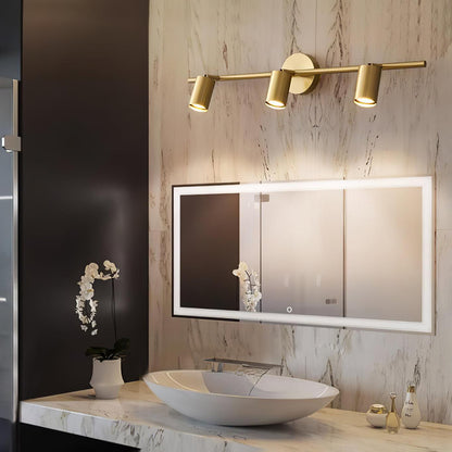 Pivoting Metal Track Spotlight Fixture 350° Swivel Wall & Ceiling Mount LED Accent Light for Living Room Bedroom Kitchen Gallery Art Display