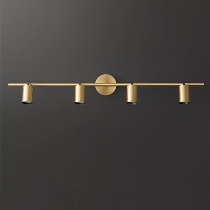 Pivoting Metal Track Spotlight Fixture 350° Swivel Wall & Ceiling Mount LED Accent Light for Living Room Bedroom Kitchen Gallery Art Display