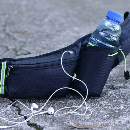 RunEase Pack | Waterproof Running Belt with Drink Holder for Hydration