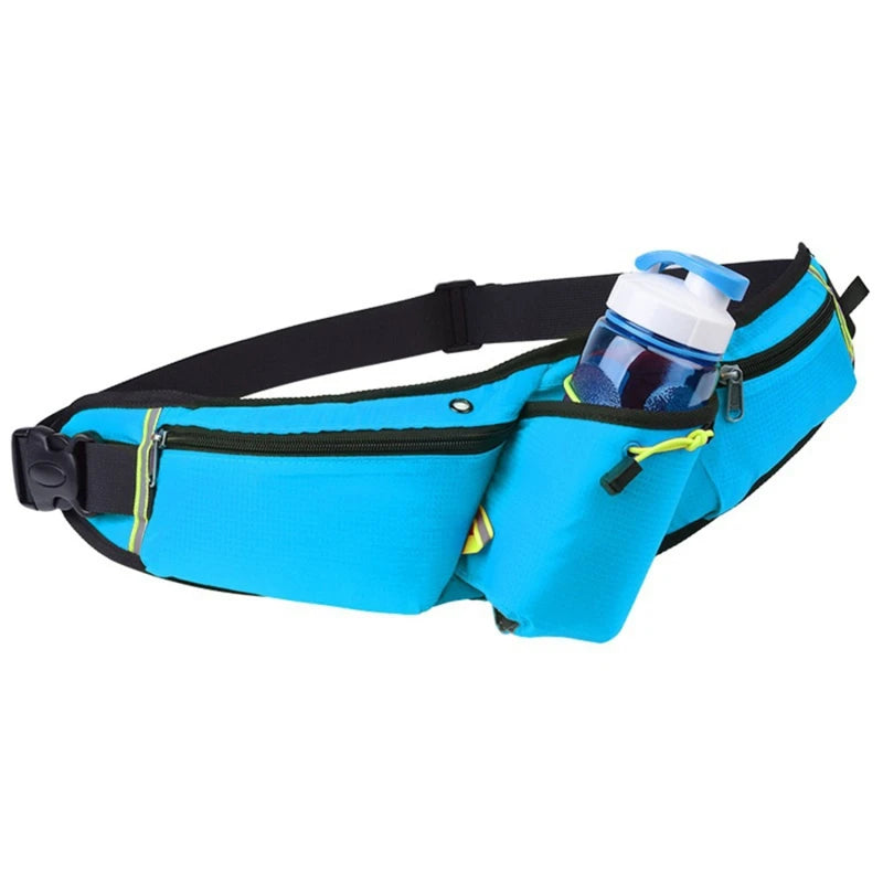 RunEase Pack | Waterproof Running Belt with Drink Holder for Hydration