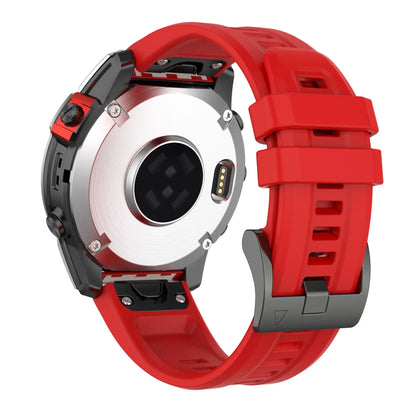 Silicone Fitness Watch Strap Replacement Band Compatible with Fenix, Instinct & Venu | Quick-Release Pin | Sweat-Resistant | For Outdoor