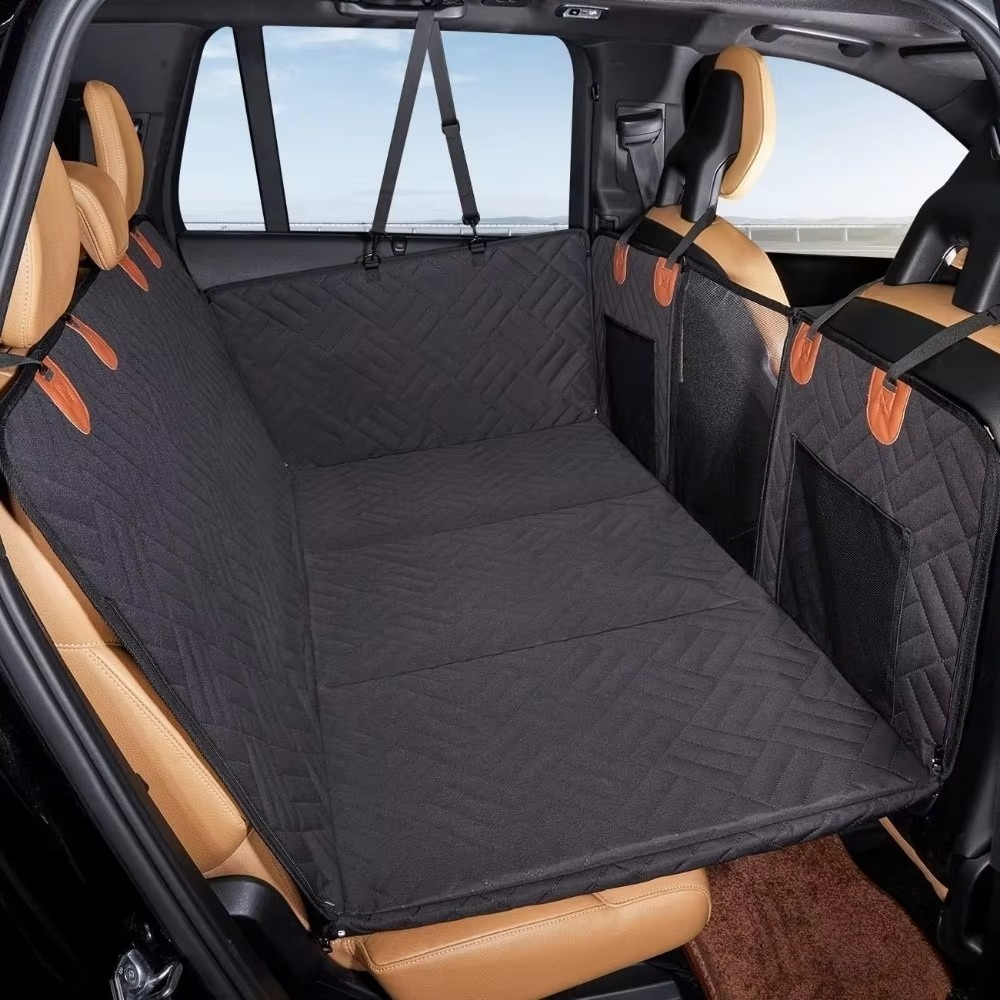 Pet Travel Solutions | Waterproof Car Seat Cover with Backseat Extender | Durable Protection for Comfortable Rides