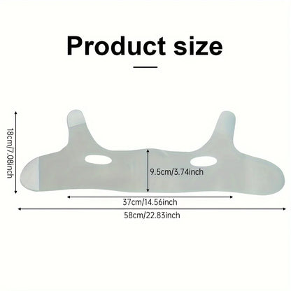 Jawline Shaping Compression Wrap – Sculpt and Firm Your Face with Daily Chin Lift Support for Women and Men