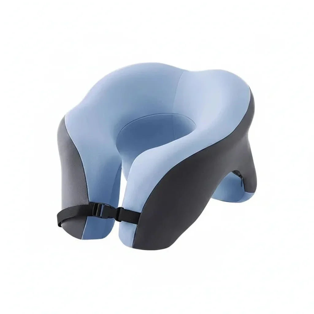 Ergonomic Neck Pillow for Travel – Memory Foam Comfort Support