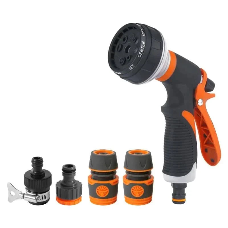 SprayMaster Pro - Garden Spray Gun - Utility Style - 8 Mode Control