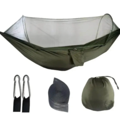 SWINGSAFE – Camping Leisure Hammock with Mosquito Cover