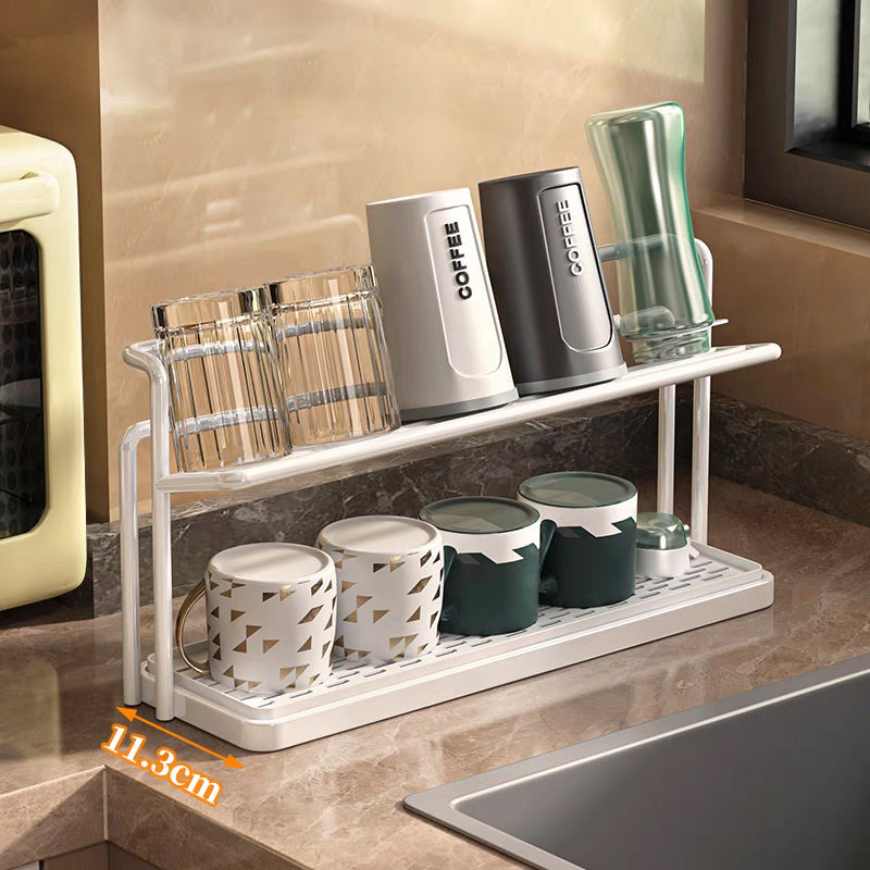 Countertop Organizer for Baby Bottles – Stainless Steel Drying Rack