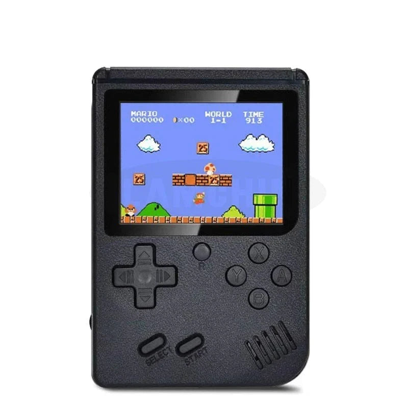 Handheld Gaming System with 400 Built-In Classic Games & 3-Inch Color Screen for Kids & Adults