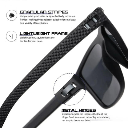 Polarized Sunglasses 3-Piece Set for Men & Women Outdoor Sports Driving UV400 Protection Lightweight Frames