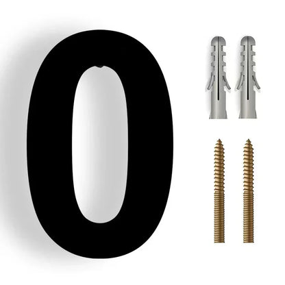 3D Floating House Number Modern Stainless Steel Outdoor Weather Resistant Wall Mount Address Sign for Front Door Entrance Home Office