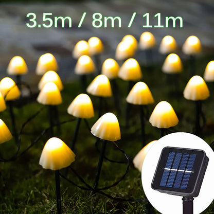 MUSHLIVA – Solar Mushroom Fairy Lights for Garden Landscapes