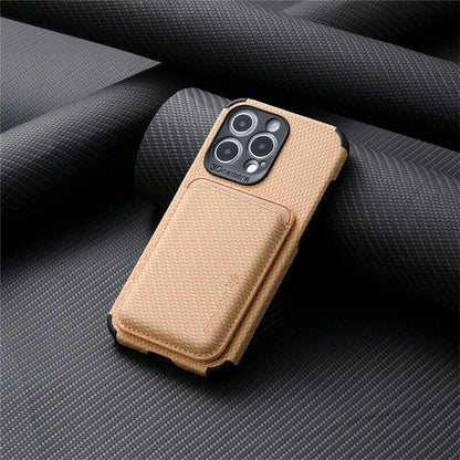MagSafe Wallet iPhone Case with Card Holder Slot Magnetic Wireless Charging Compatible TPU PU Protection for iPhone 15 14 13 12 11 Pro Max M