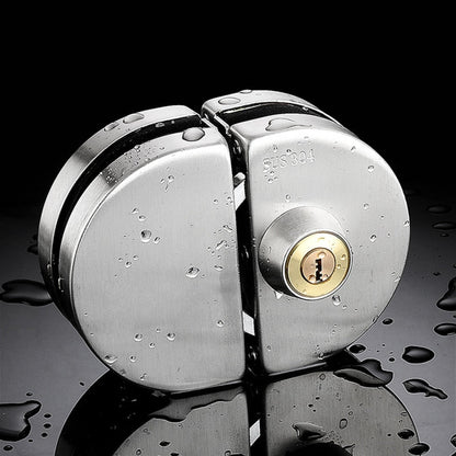 Elegant Sliding Door Lock | Stainless Steel Security with Easy Installation | Modern Design for Enhanced Home Safety