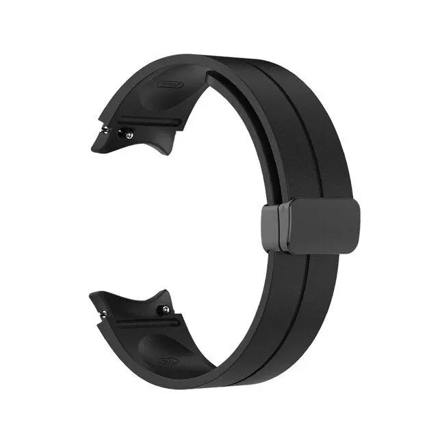 Silicone Sport Strap for Samsung Galaxy Watch 4, 5, 6 – Adjustable Quick-Release Wristband, Sweat-Resistant & Waterproof, Multiple Colors