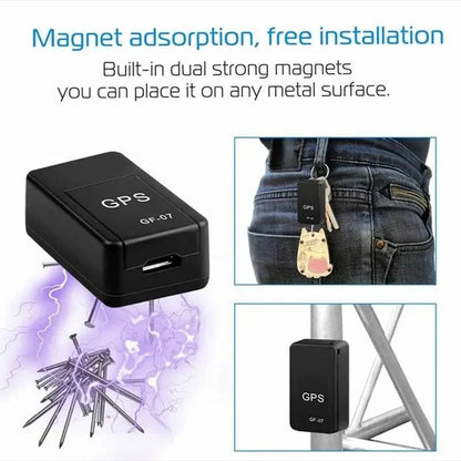 Compact GPS Tracker | Vehicle Tracking Device with Real-Time Alerts | Magnetic Design for Easy Attachment