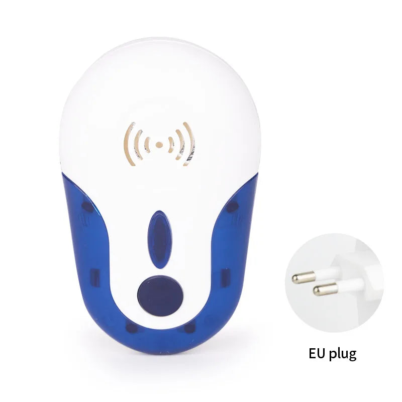 EcoGuard | Ultrasonic Pest Repeller for Insect Control with Safe Technology | Compact Design for Home Protection